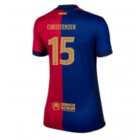 Barcelona Andreas Christensen #15 Hjemmedrakt Dame 2024-25 Kortermet